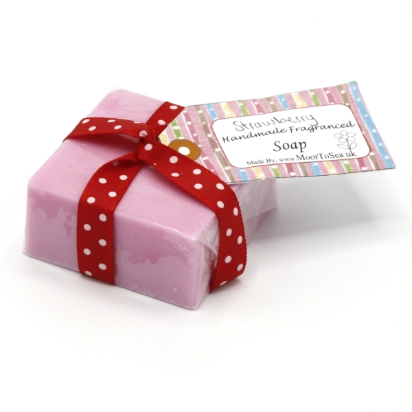 Strawberry Scented Square Soap