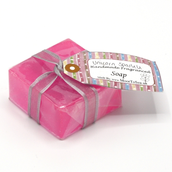 Unicorn Sparkle Scented Square Soap